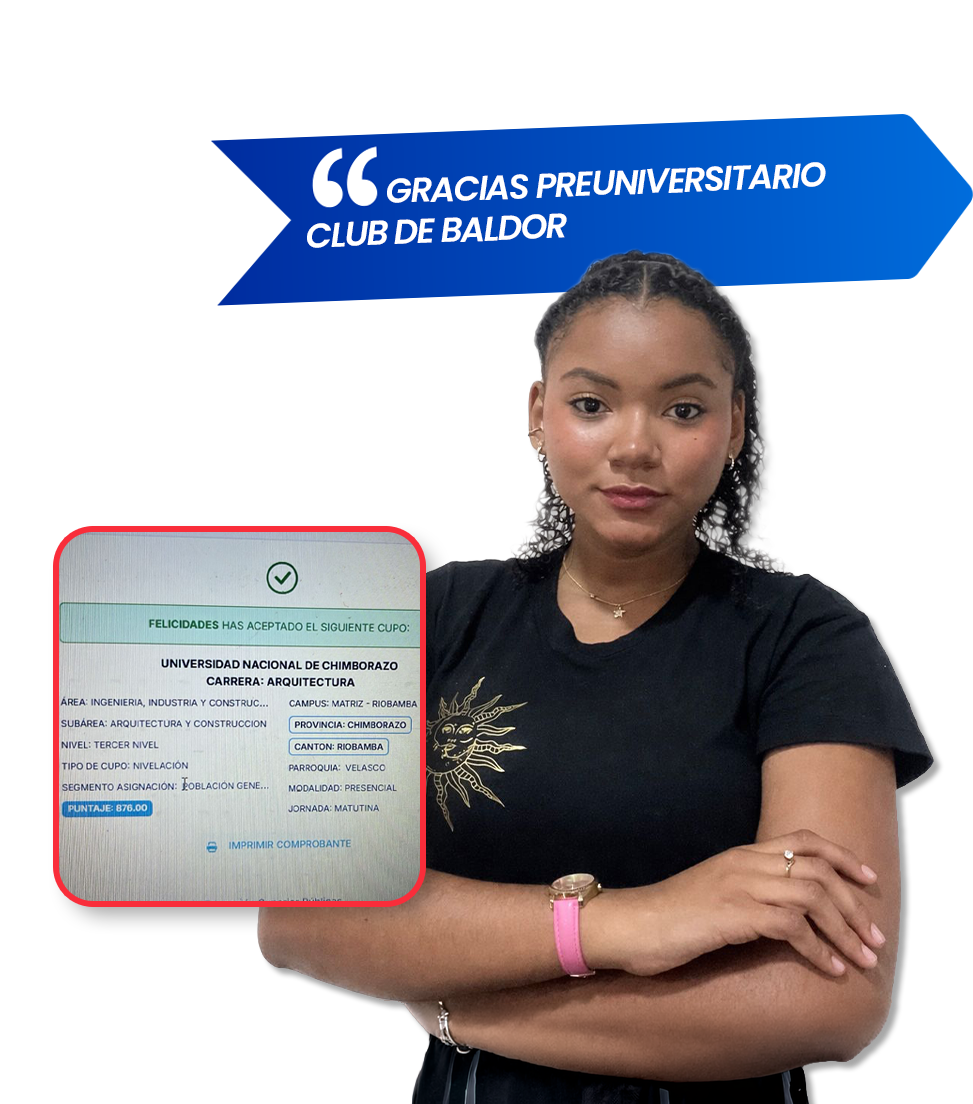 Estudiante CIMA